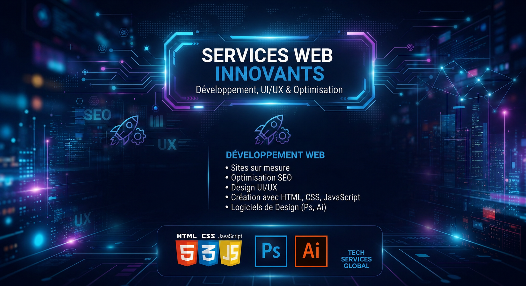 Développement site moderne