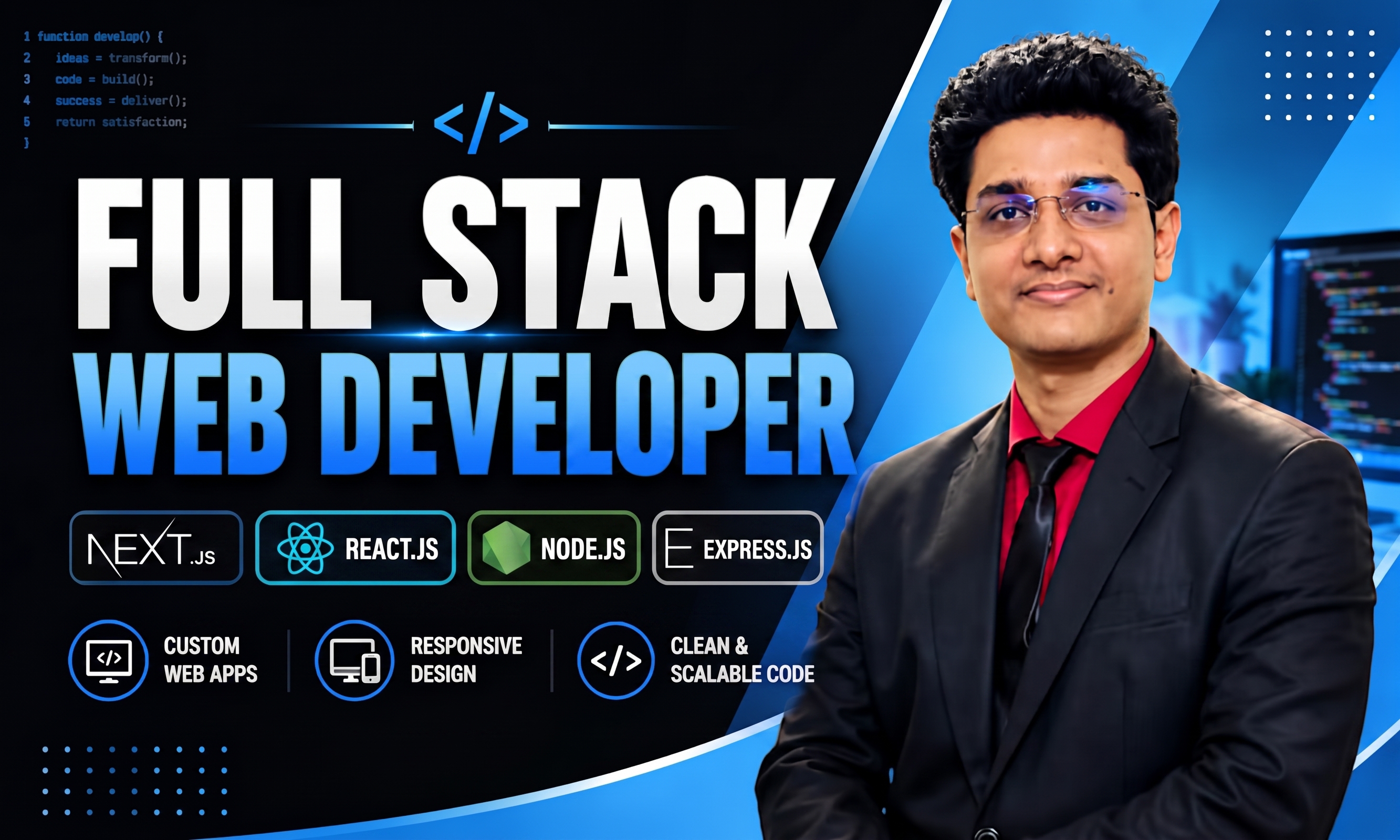 Développeur web full stack JS